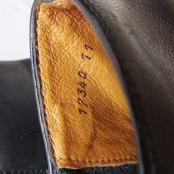 Women's Madewell Winston Black Leather Boots Size 11 - Picture 3 of 10